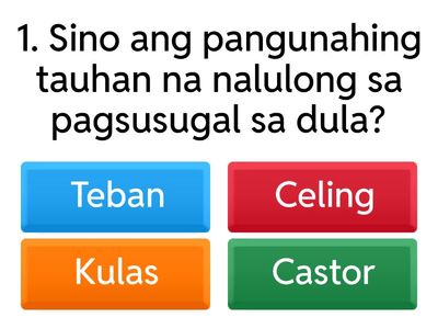 PAGBABALIK-ARAL: TAGPUAN, TAUHAN AT BANGHAY