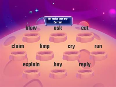 Whack the ACTION Verb