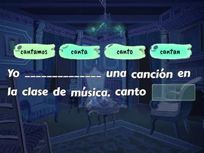 Verbos terminados en -ar, -er, -ir