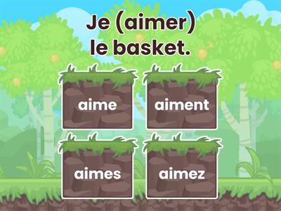 LES VERBES DU PREMIER GROUPE