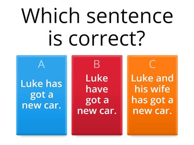 Have got QUIZ