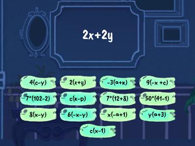 Винесення спільного множника за дужки