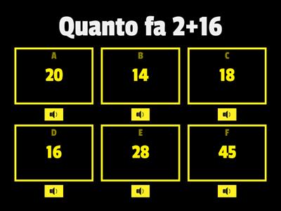 matematica classe 2 elementare