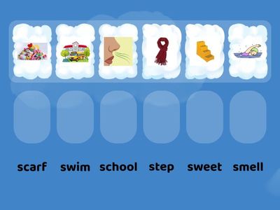 blends st sw sk sp sc sm