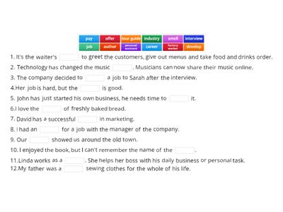 Speak Out- 1B Vocabulary