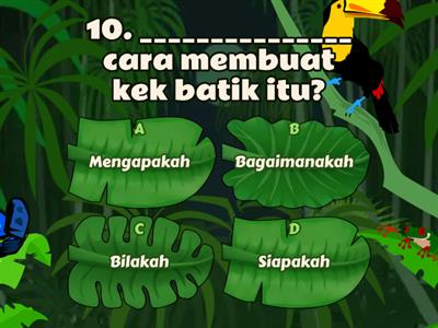 Latihan Kata Tanya 