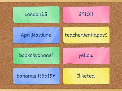 Passwords weak or strong?