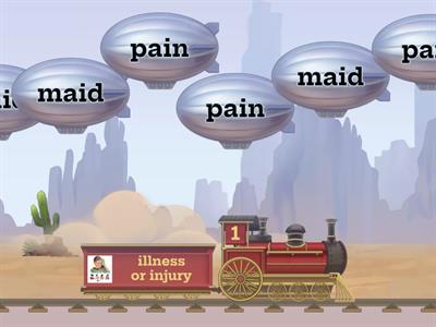 ai, silent e homonyms