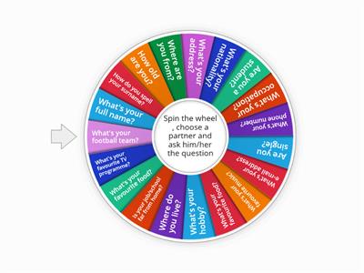 Personal info questions - A1