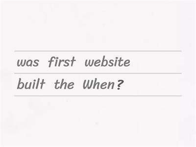 Questions with the passive