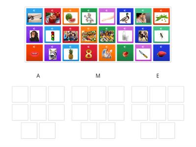 Alpha 1 Lautdifferenzierung  A M E