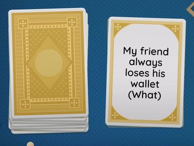 Subject and Object Questions - A2