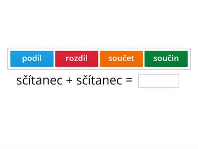 Matematické pojmy