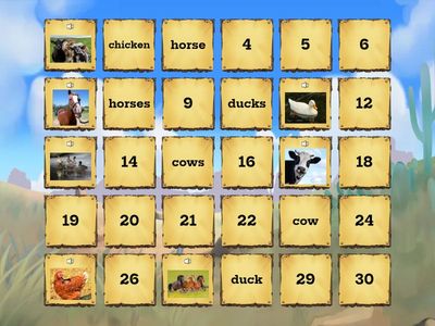 TEAMMS. B1. U8 - Farm Animals Vocabulary