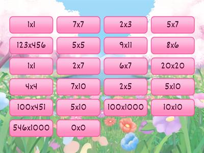 Math(multiplication) quiz