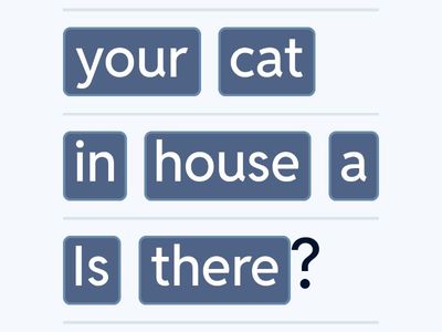Is there? Are there?