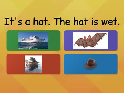 Уважно прочитай і знайди картинку, яка підходить