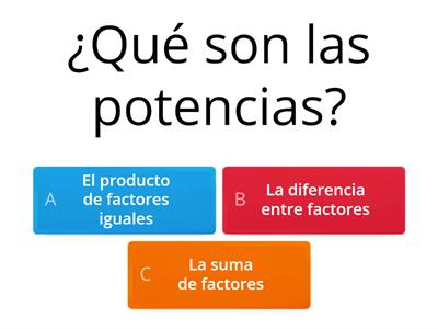 POTENCIAS