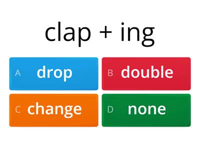 Barton 6.06 Suffix Spelling Rules