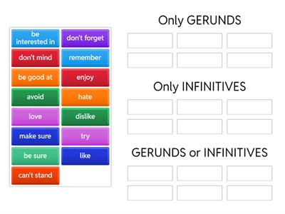  Gerunds and infinitives
