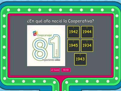  Trivia Coopcarvajal 81 años 