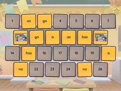 High frequency word reading - slightly irregular - kpop