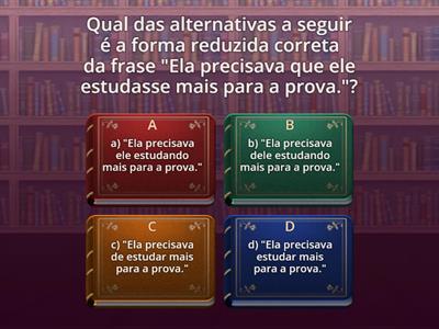 Frases Subordinadas Substantivas e Adjetivas.