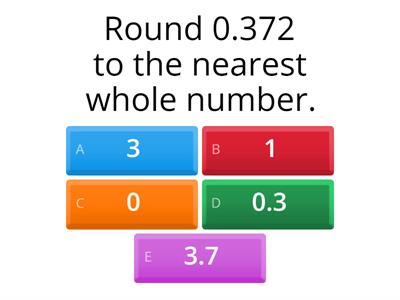 *Rounding to the Nearest Whole, Tenth, & Hundredth