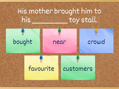 Grammar 8: Verbs_Went to the market