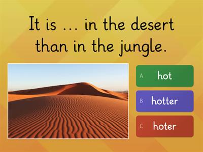 Degrees of comparison of adjectives