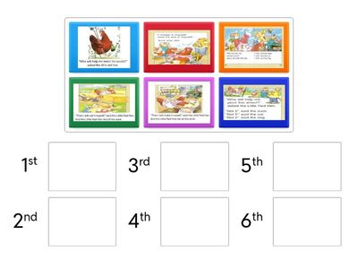 Little Red Hen Sequencing Activity