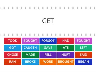 Simple Past Irregular verbs