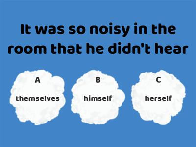 REFLEXIVE PRONOUNS