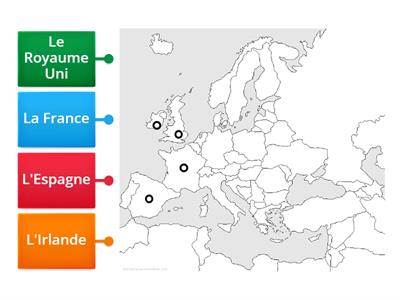 La géographie - L'Europe