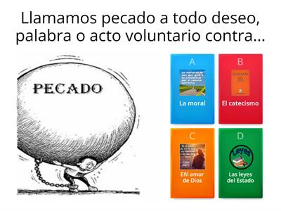 Evaluación Capìtulo 8: Con los brazos abiertos ( pecado, unción de los enfermos, debilidad humana...)