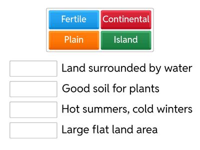 8-1-17_Geography Terms Match