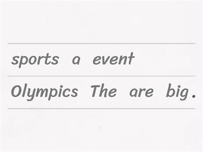 Olympics Jumble