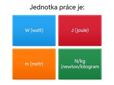 Práce, výkon. 8.