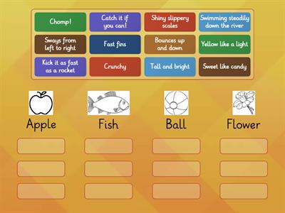 Shape Poem Sort