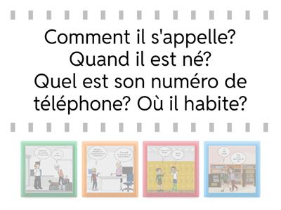 Coordonnées 2- correspondance