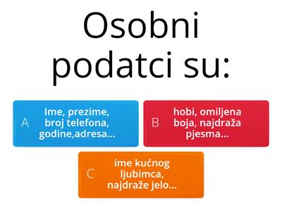 Osobni podatci