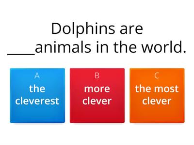 Degrees of Comparison (er, est, more, most)