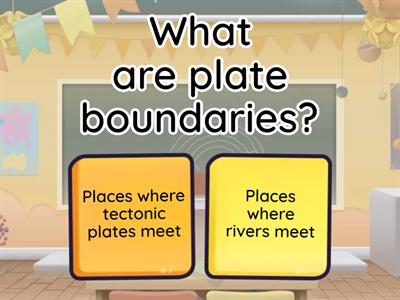 Plate Boundaries Quiz