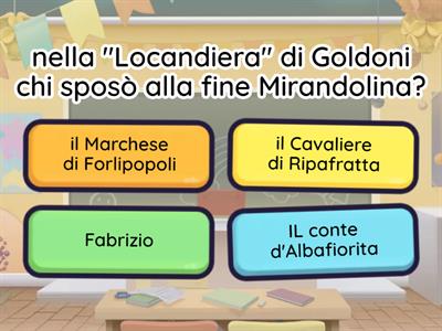 Classe seconda media: cultura generale