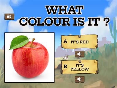 WHAT COLOUR IS IT ?    (listen)