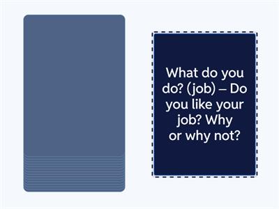 SPEAKING Present Simple A0