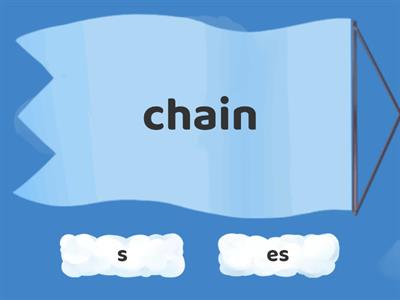 Barton 5.1 Plurals S or ES?