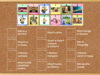 Tempo libero - match the actions