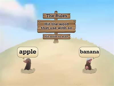 How to use " a/an " articles