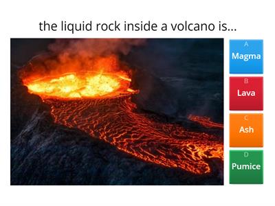 The volcano